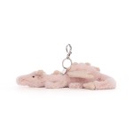 Jellycat Rose Dragon Bag Charm (Out of Stock)